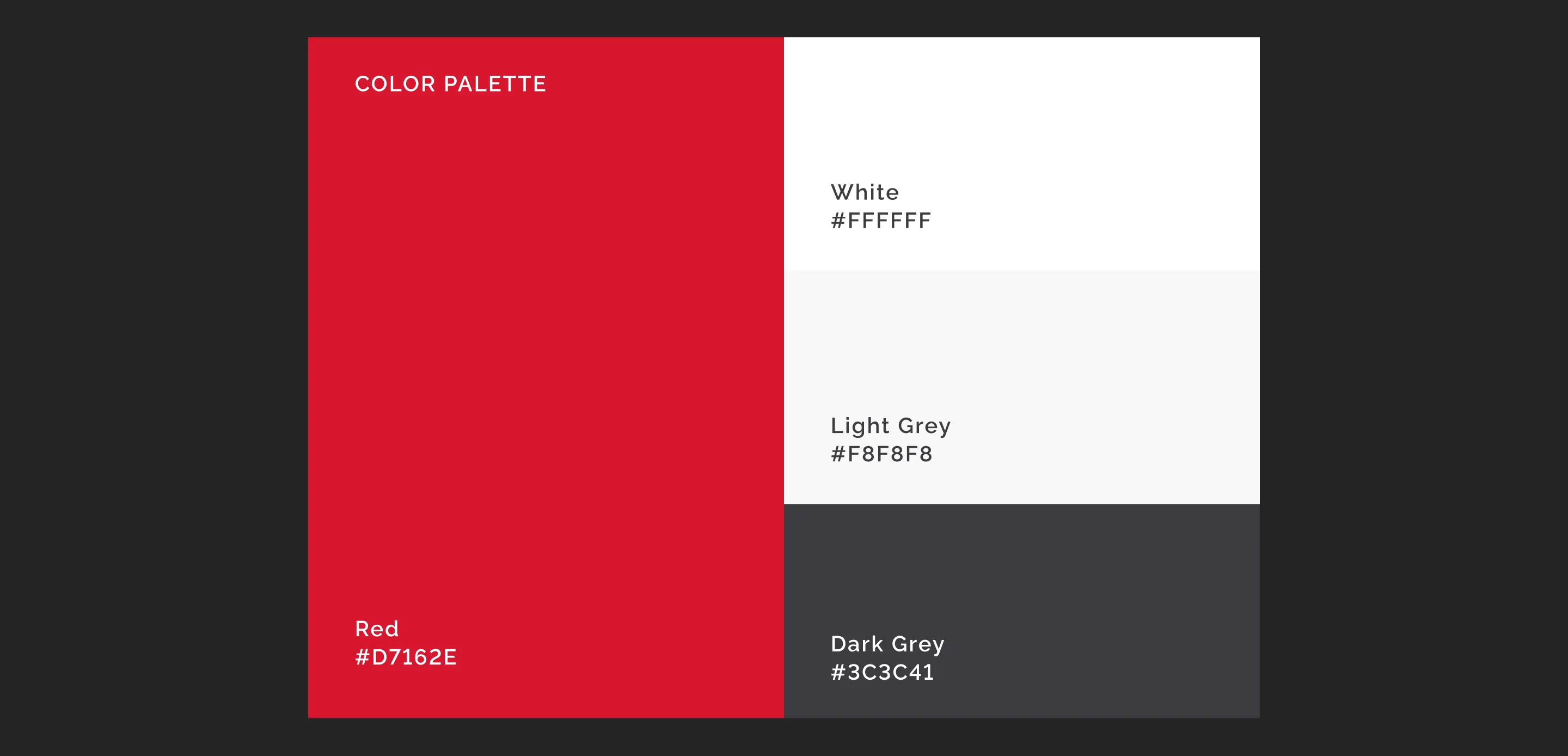 Kajima Vietnam color palette