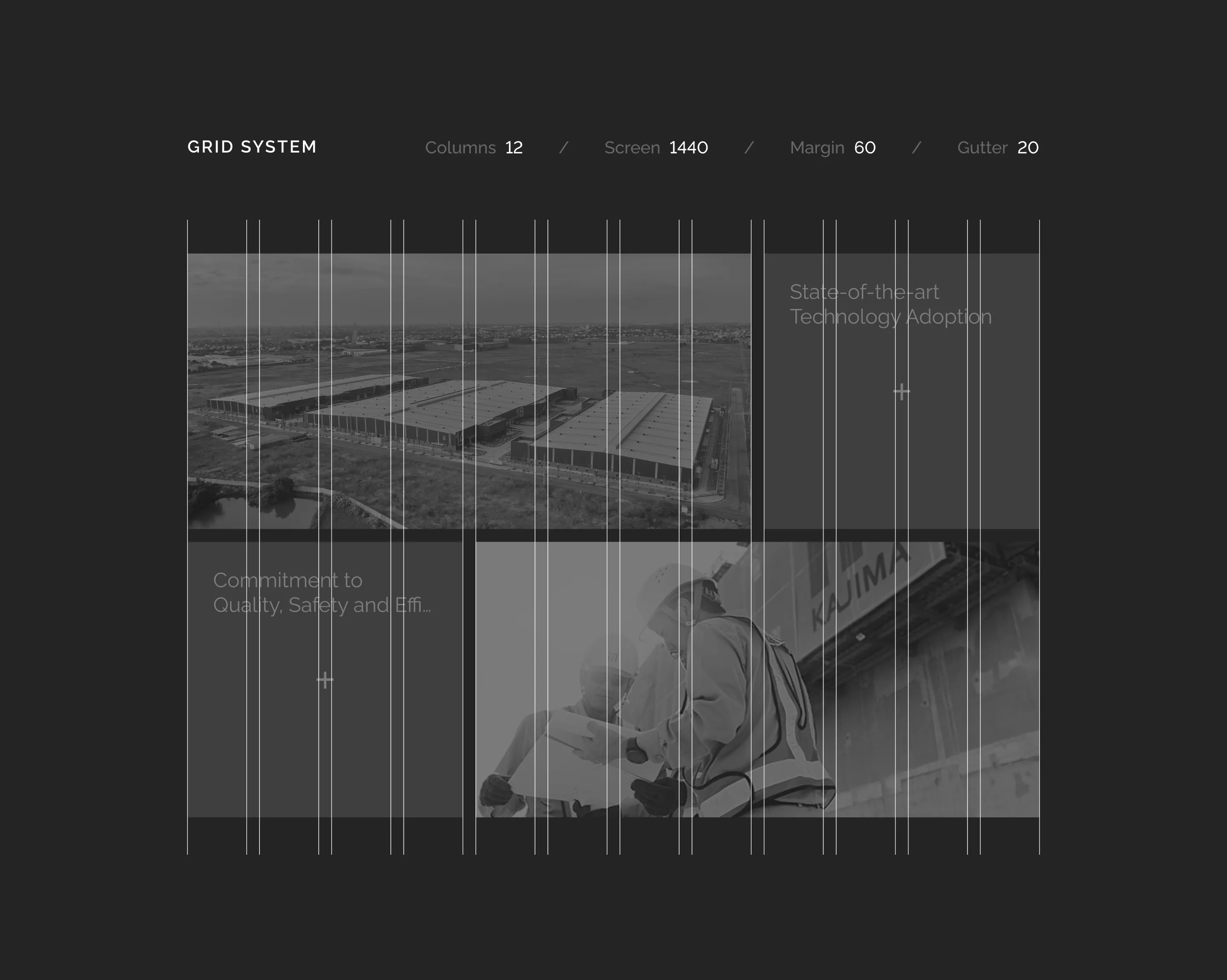 Kajima Vietnam layout grid